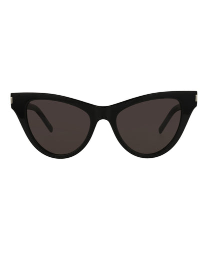 Saint Laurent Cat Eye Sunglasses Black/Black/Black (SL425-30010666-001)