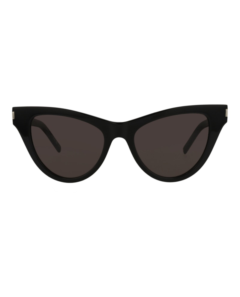 Saint Laurent Cat Eye Sunglasses Black/Black/Black (SL425-30010666-001)
