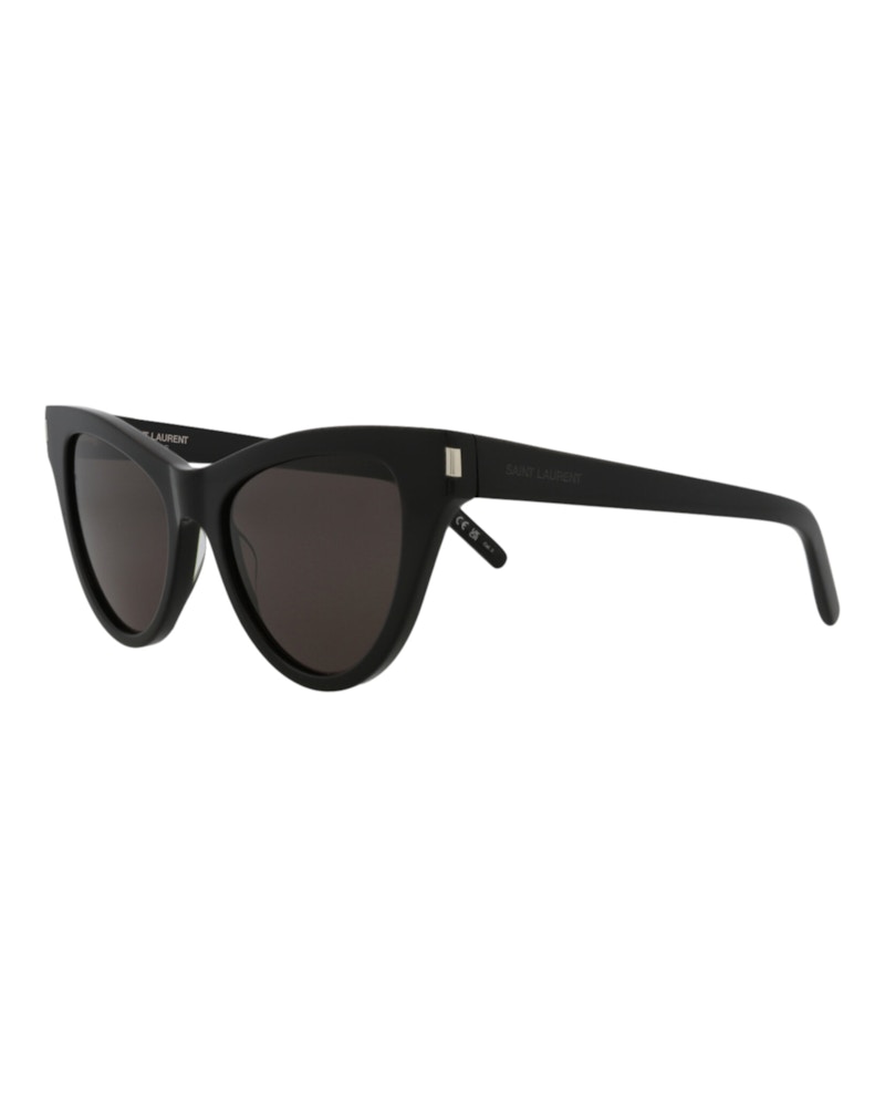 Saint Laurent Cat Eye Sunglasses Black/Black/Black (SL425-30010666-001)