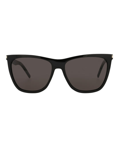 Saint Laurent Cat Eye Sunglasses Black Black Black (SL526-30013280-001)