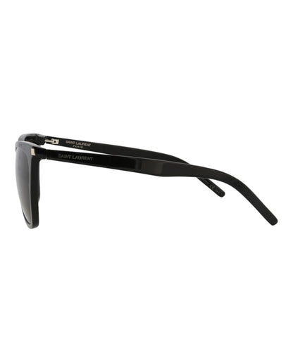 Saint Laurent Cat Eye Sunglasses Black Black Black (SL526-30013280-001)