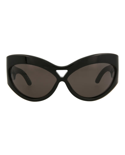 Saint Laurent Cat Eye Sunglasses Black/Black/Black (SL73-30013518-001)