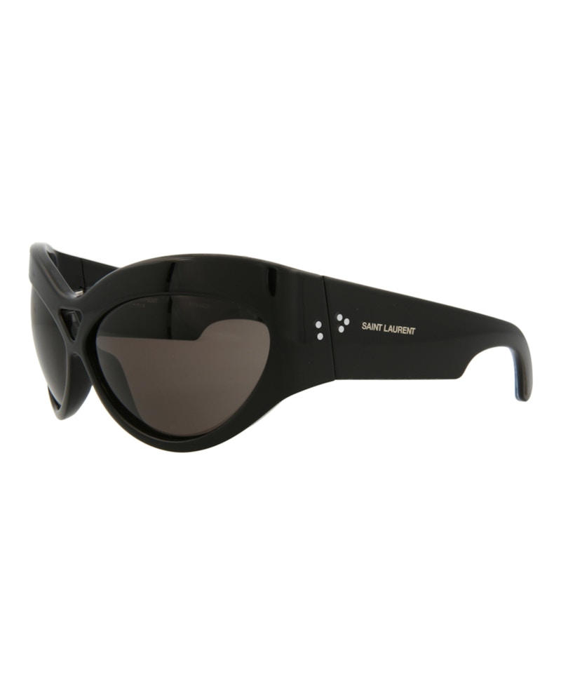 Saint Laurent Cat Eye Sunglasses Black/Black/Black (SL73-30013518-001)