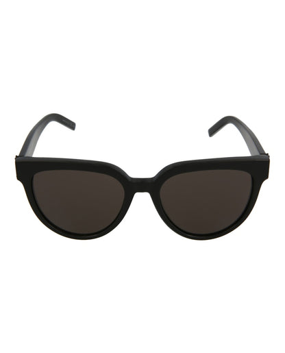 Saint Laurent Cat-Eye Sunglasses Black/Black/Black (SLM28-30006132-001)