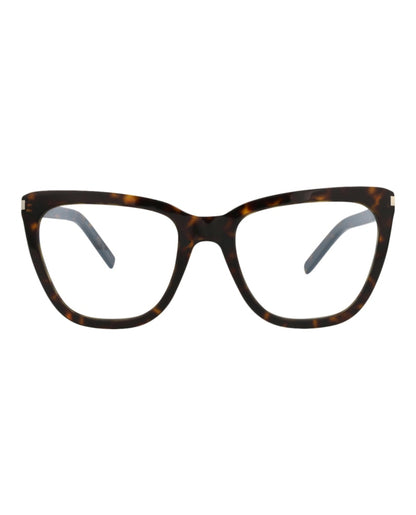 Saint Laurent Cat Eye Sunglasses Havana/Havana/Transparent (SL548SLIM-30013713-007)