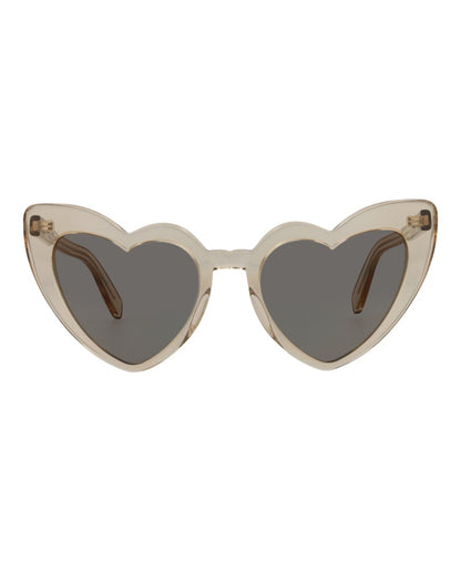 Saint Laurent Cat Eye Sunglasses Nude/Nude/Copper (SL181LOULO-30001643-027)