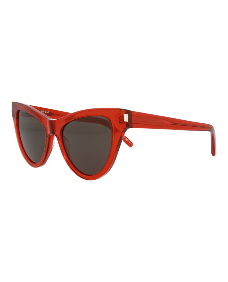 Saint Laurent Cat Eye Sunglasses Red/Red/Black (SL425-30010666-005)
