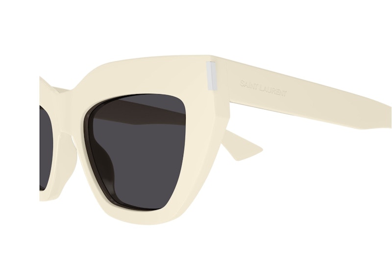 Saint Laurent Cat eye Sunglasses Ivory-Black (SL-759-004)