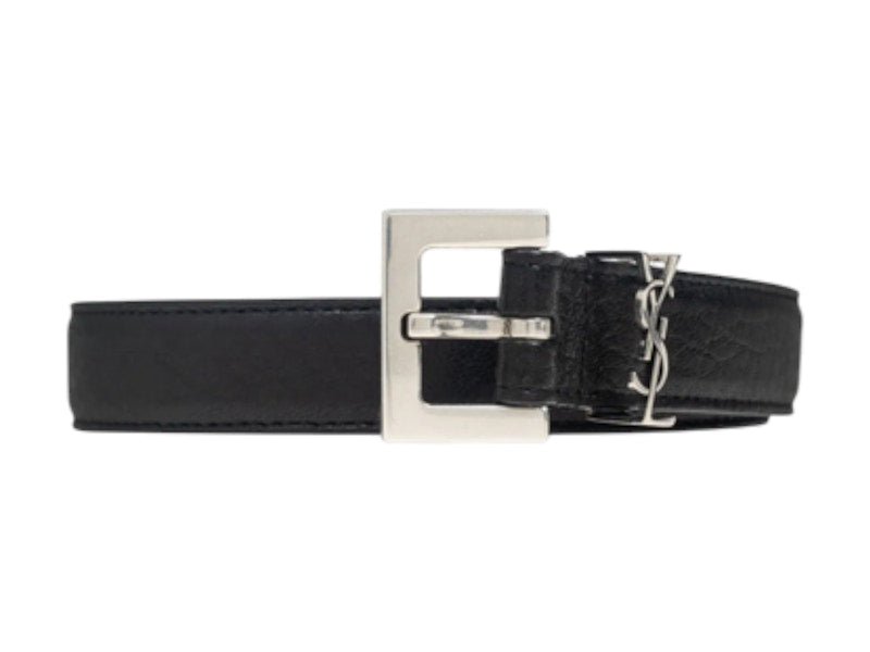 Saint Laurent Cintura Belt Nero