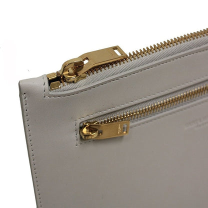 Saint Laurent Classic Document Holder Off-White