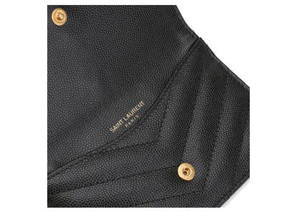 Saint Laurent Compact Wallet Monogram Black