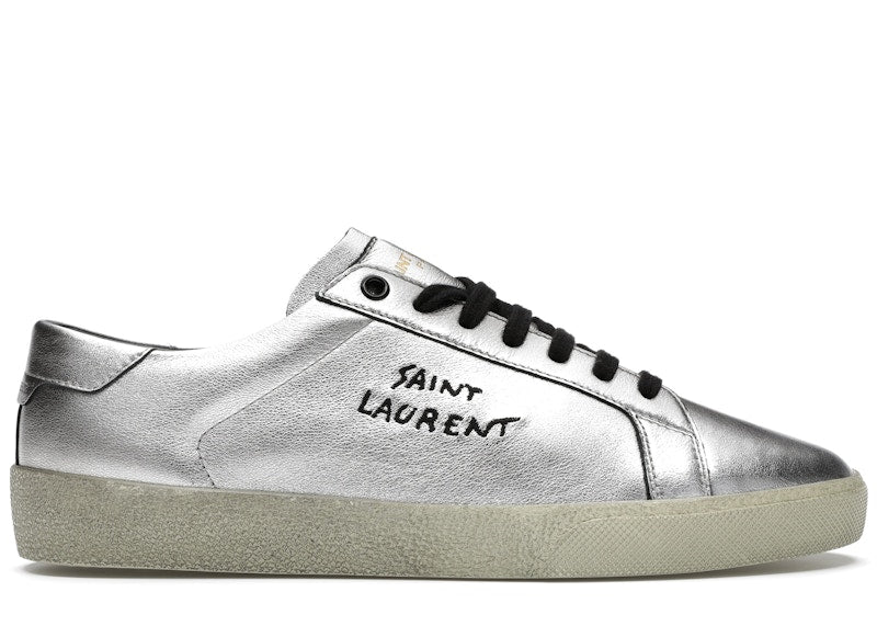 Saint Laurent Court Classic SL/06 Silver
