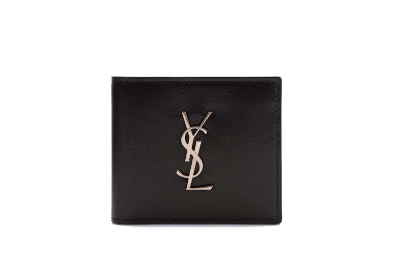 Saint Laurent East West Bifold Wallet Black