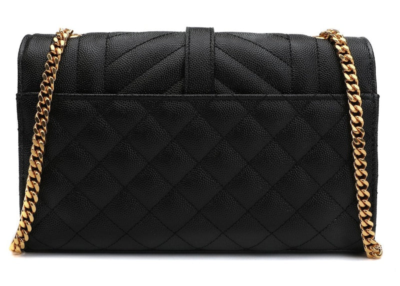 Saint Laurent Envelope Bag Small Black