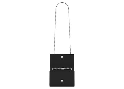 Saint Laurent Kate Chain Bag Small Grain De Poudre Embossed Black