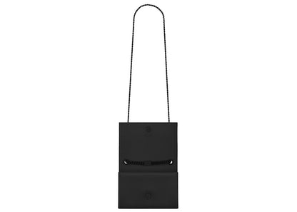 Saint Laurent Kate Grain de Poudre Embossed Leather Small Black
