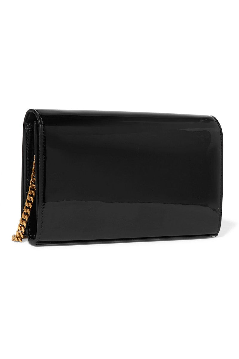 Saint Laurent Kate Patent Leather Small Black