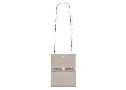 Saint Laurent Kate Shoulder Bag Beige