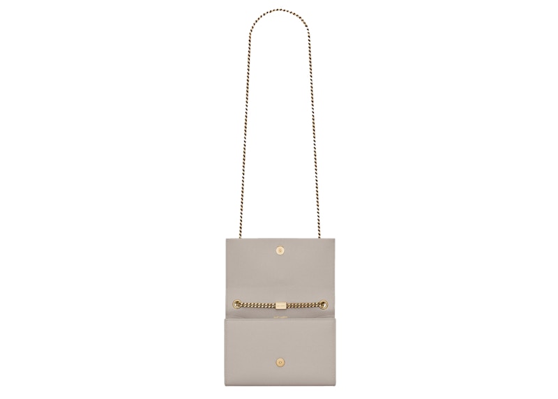 Saint Laurent Kate Shoulder Bag Beige
