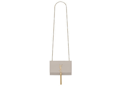 Saint Laurent Kate Shoulder Bag Beige