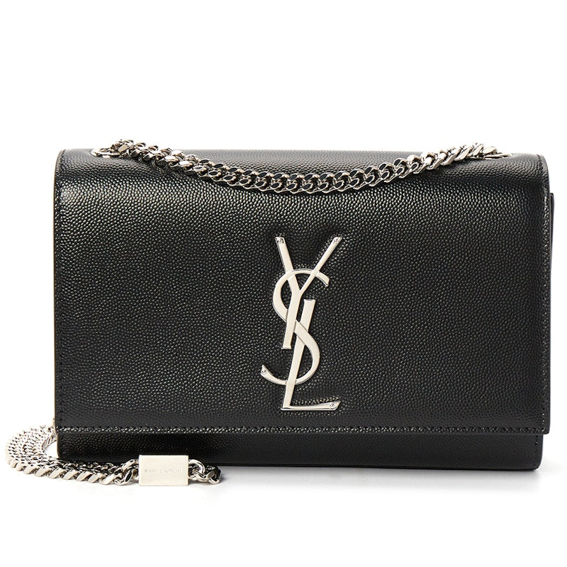 Saint Laurent Kate Small Chain Shoulder Bag Black