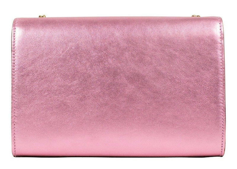 Saint Laurent Kate Small Metallic Pink