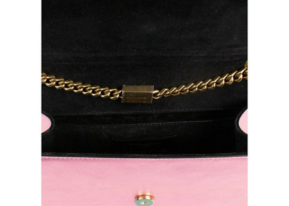 Saint Laurent Kate Small Metallic Pink
