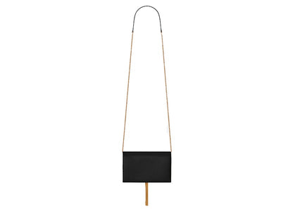 Saint Laurent Kate Tassel Chain Bag Black