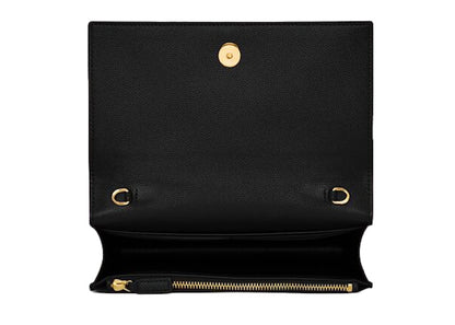 Saint Laurent Kate Tassel Chain Bag Black