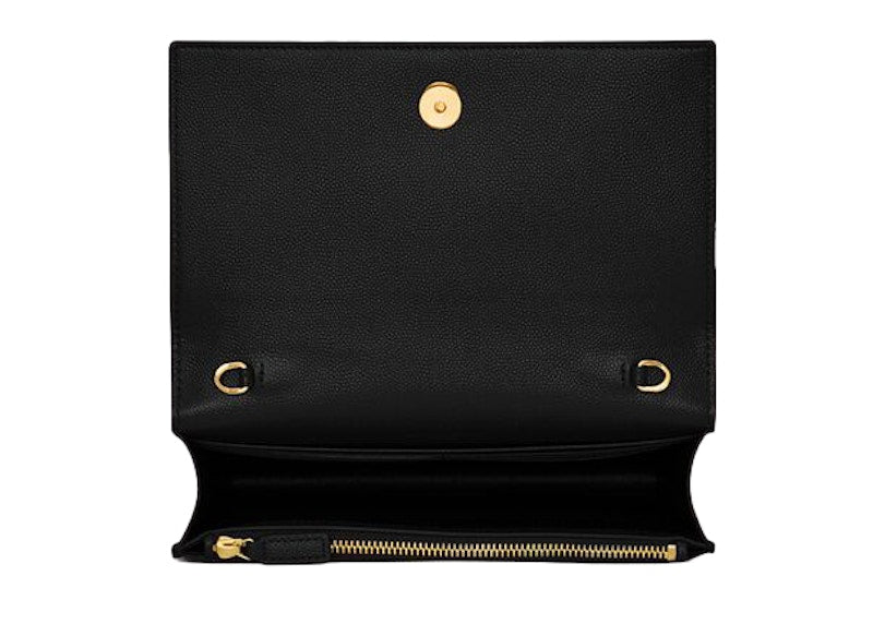 Saint Laurent Kate Tassel Chain Bag Black