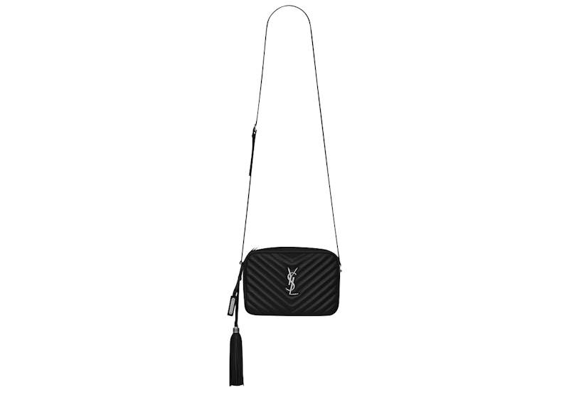 Saint Laurent Lou Camera Bag Crossbody Matelasse Leather Black