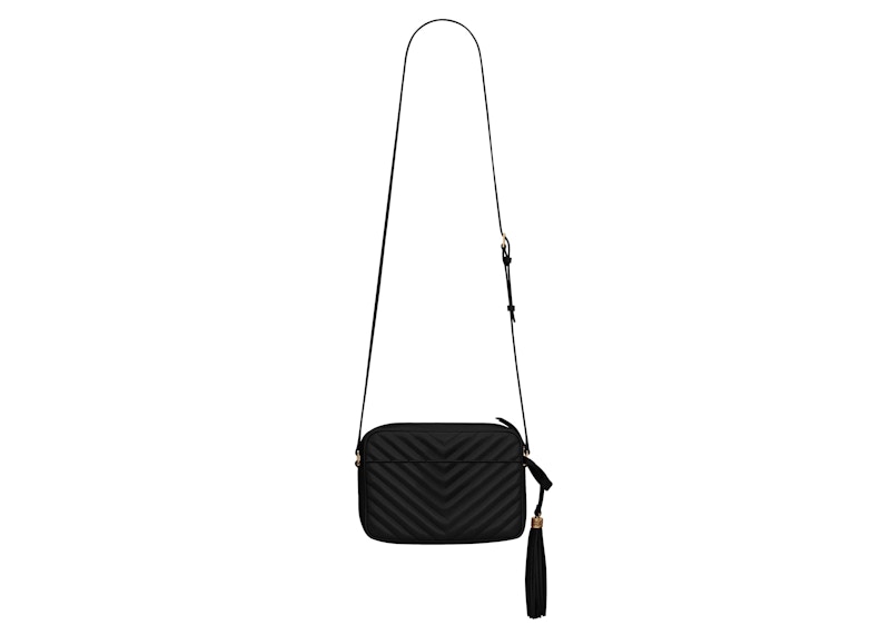 Saint Laurent Lou Camera Bag Quilted Bronze Black