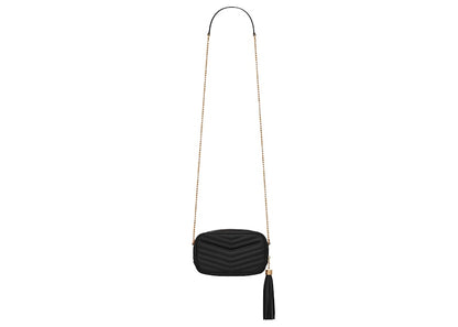 Saint Laurent Lou Crossbody Bag Mini Black