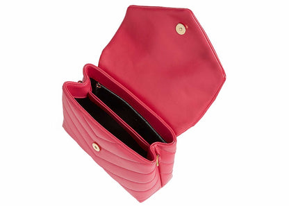 Saint Laurent Loulou Matelasse Y Leather Gold-tone Toy Freesia