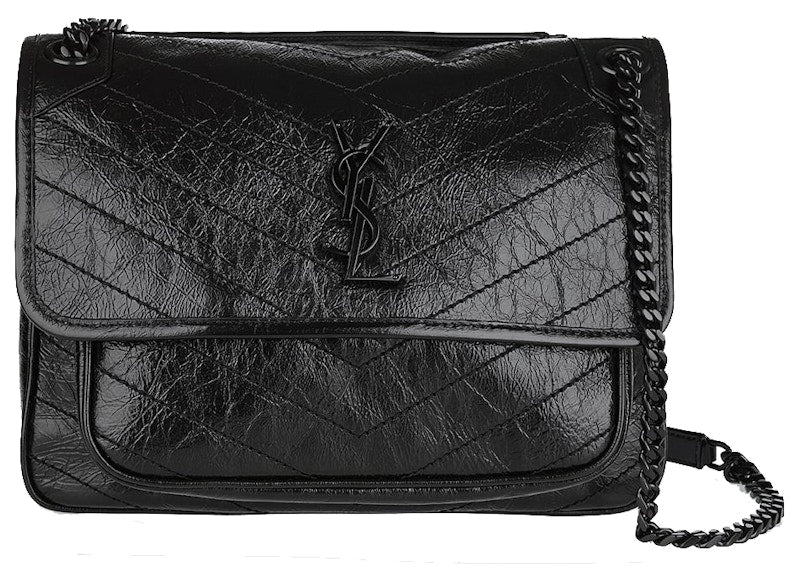 Saint Laurent Niki Shoulder Bag Medium Black