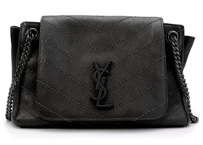 Saint Laurent Nolita Shoulder Bag Small Black