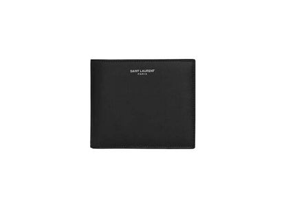 Saint Laurent Paris East/West Smooth Leather Wallet Black