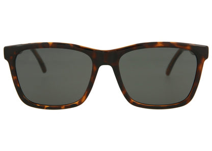 Saint Laurent Rectangle-Frame Injection Sunglasses Havana/Grey (SL318-30008269-002)