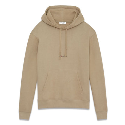 Saint Laurent Rive Gauche Hoodie Sand