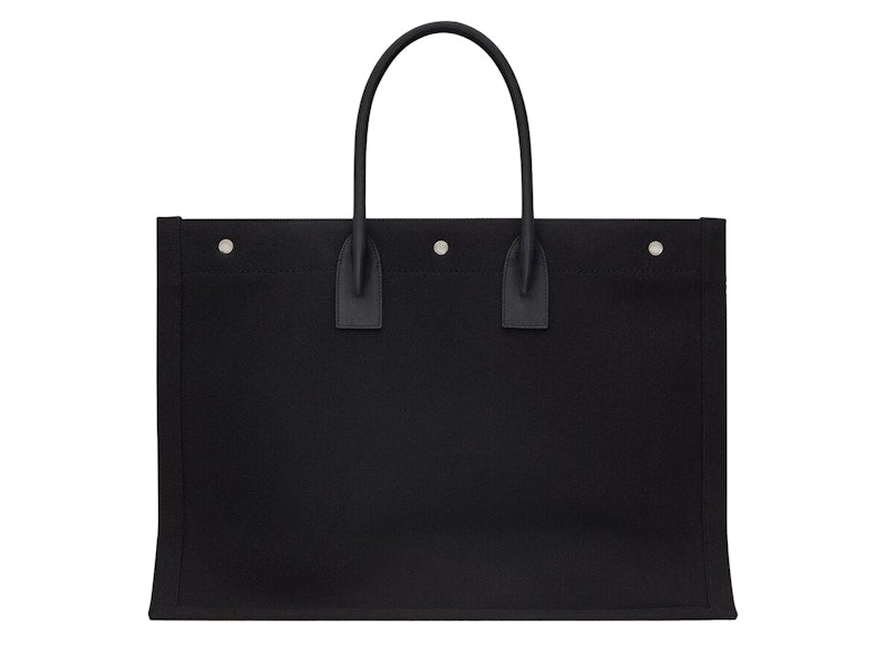 Saint Laurent Rive Gauche Tote Bag Black