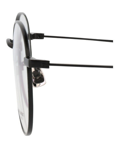 Saint Laurent Round-Frame Metal Optical Frames Black Black Transparent (SL237F-30002733-001)