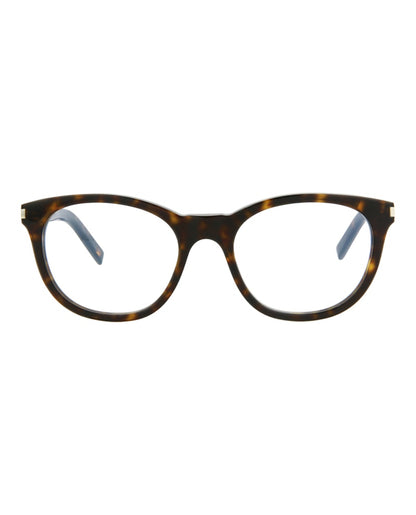 Saint Laurent Round Oval Optical Frames Havana/Havana/Transparent (SL471-30011701-002)