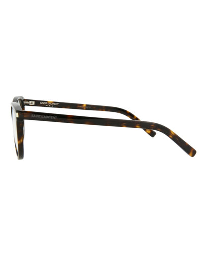 Saint Laurent Round Oval Optical Frames Havana/Havana/Transparent (SL471-30011701-002)
