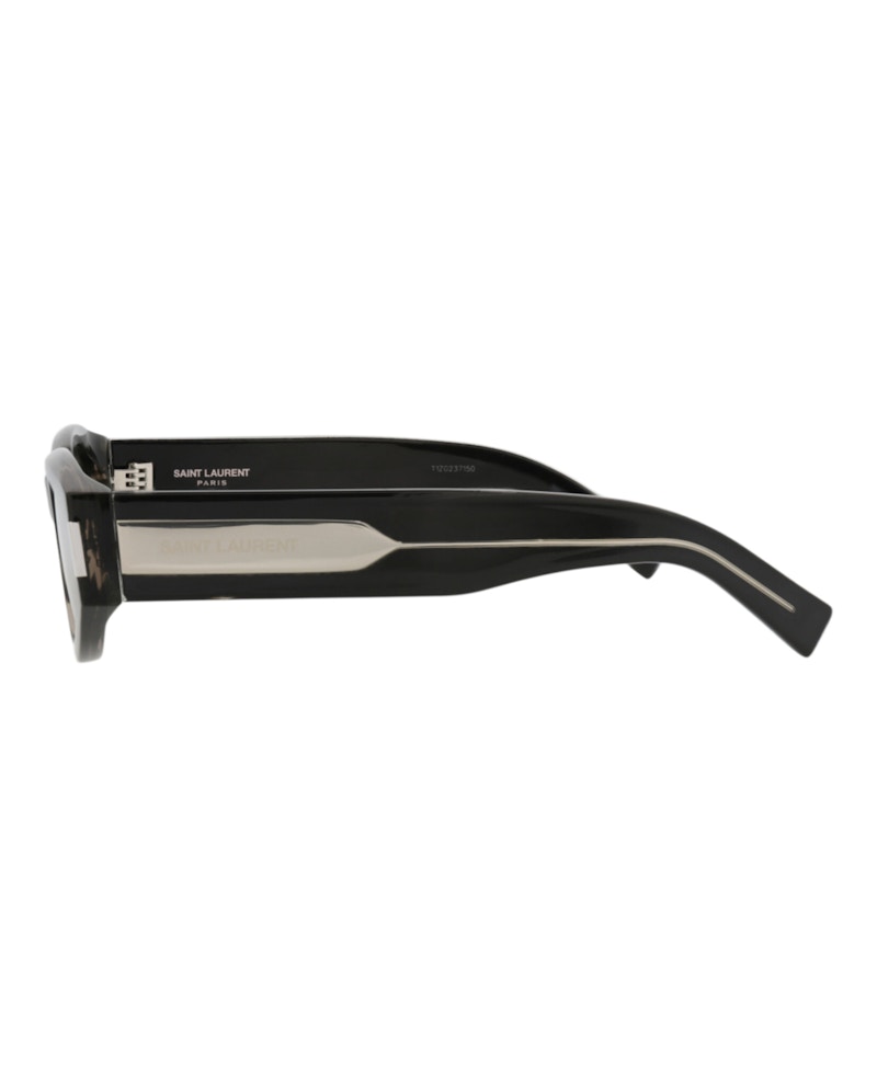 Saint Laurent Round Oval Sunglasses Havana Crystal Grey (SL618-30014642-004)