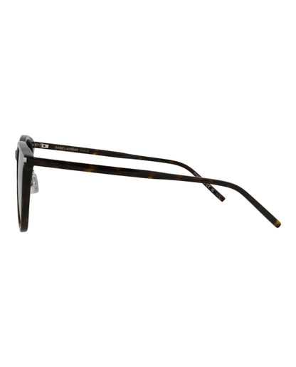 Saint Laurent Round Sunglasses Havana/Havana/Grey (SL488K-30011924-002)