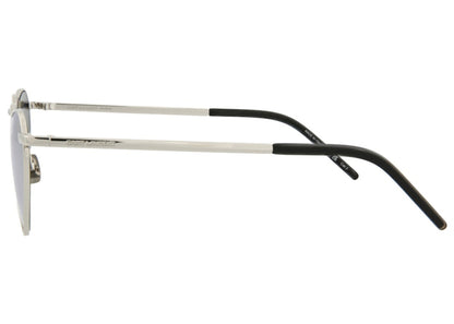 Saint Laurent SL 301 LouLou Metal-Frame Sunglasses Silver (SL301LOULO-30007818-003-00285)