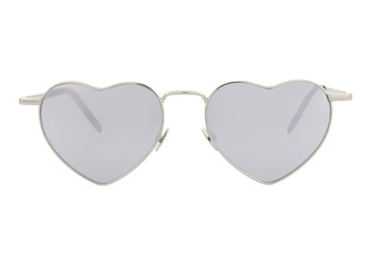 Saint Laurent SL 301 LouLou Sunglasses Silver (SL301LOULO-30007818-003)