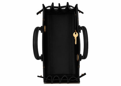 Saint Laurent Sac De Jour Nano In Smooth Leather Black