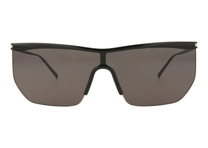 Saint Laurent Shield Sunglasses Black/Black (SL519MASK-30013068-001)