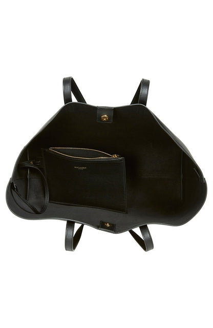 Saint Laurent Shopping Tote (With Pouch) Large Black